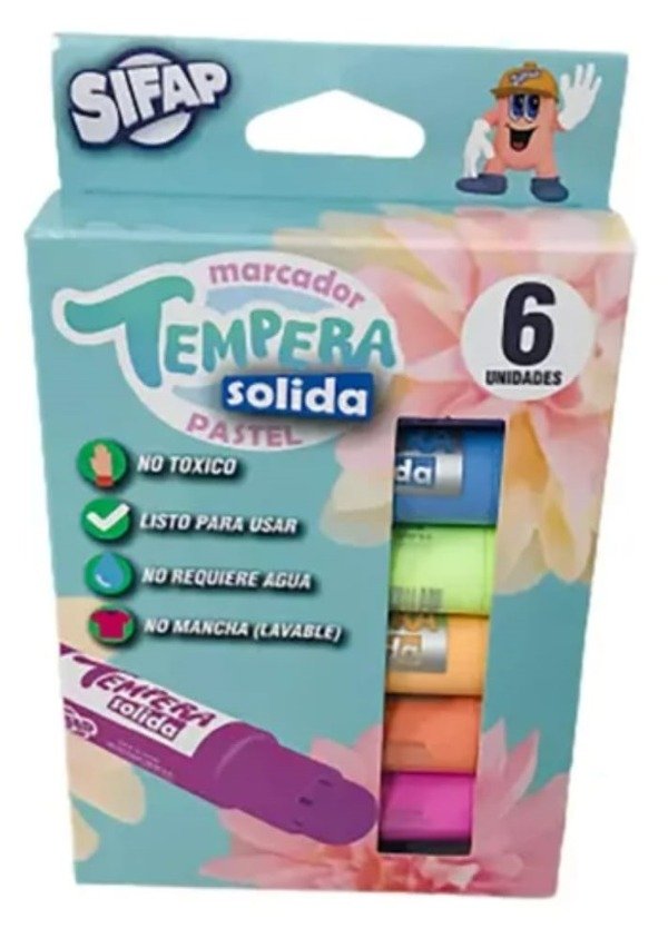 Producto - TEMPERAS SOLIDAS