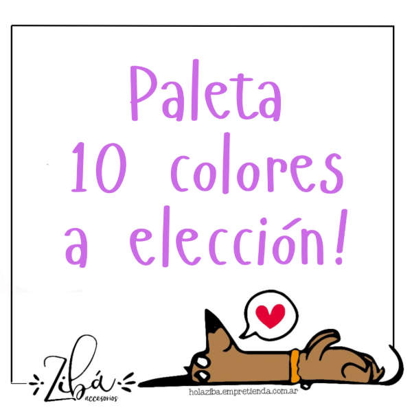 Producto - PALETA A ELECCIÓN POR 10 COLORES
