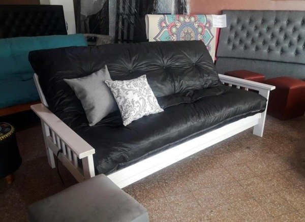 Producto - Colchon para futon: Modelo tradicional entero ecocuero