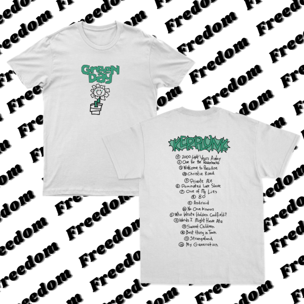 Remera Kerplunk Flower Tracklist