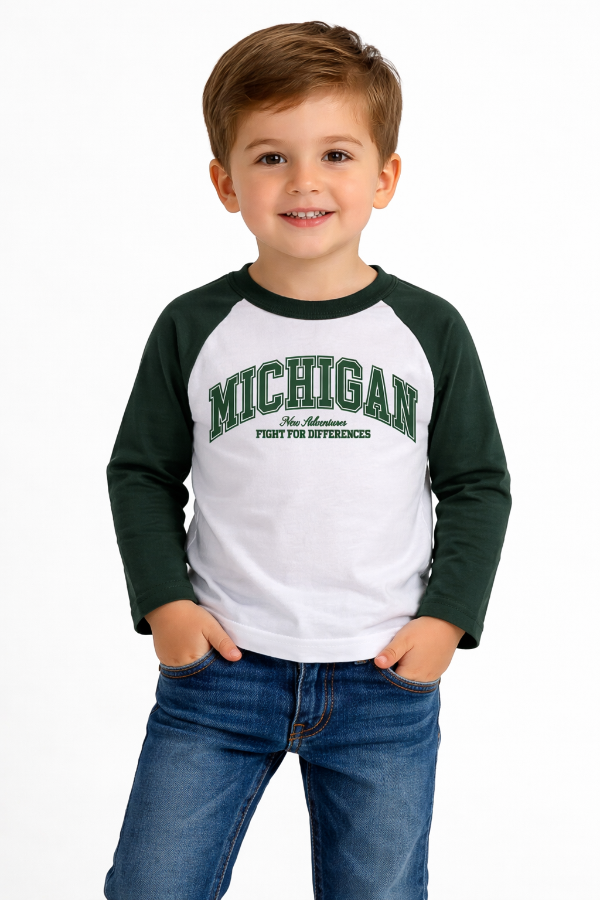 Producto - CAMISETAS ALGODÓN BEBÉ MANGA RANGLAN