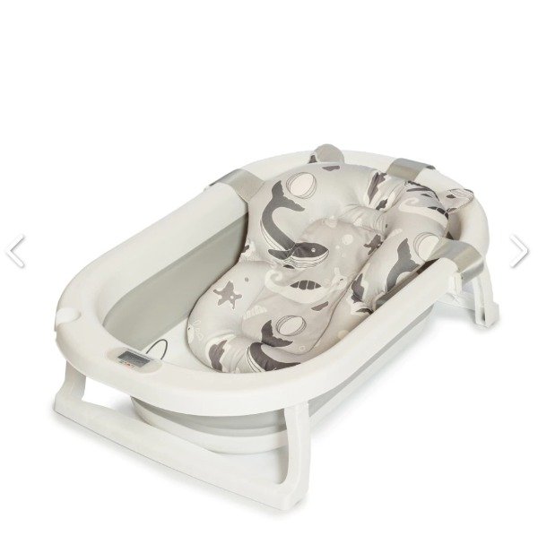 Producto - Bañera Plegable Con Reductor Y Termómetro B324 Love - 0