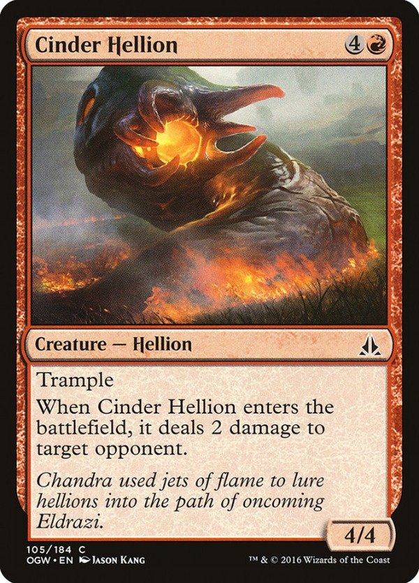 Producto - Cinder Hellion  Oath of the Gatewatch