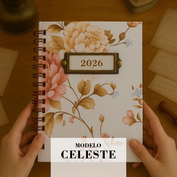 Producto - AGENDA 2026 - Mod. Celeste Vintage