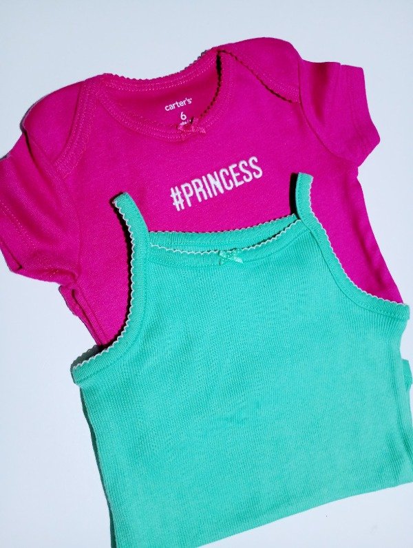 Producto - Set x2 Bodies MC Beba Musculosa Verde