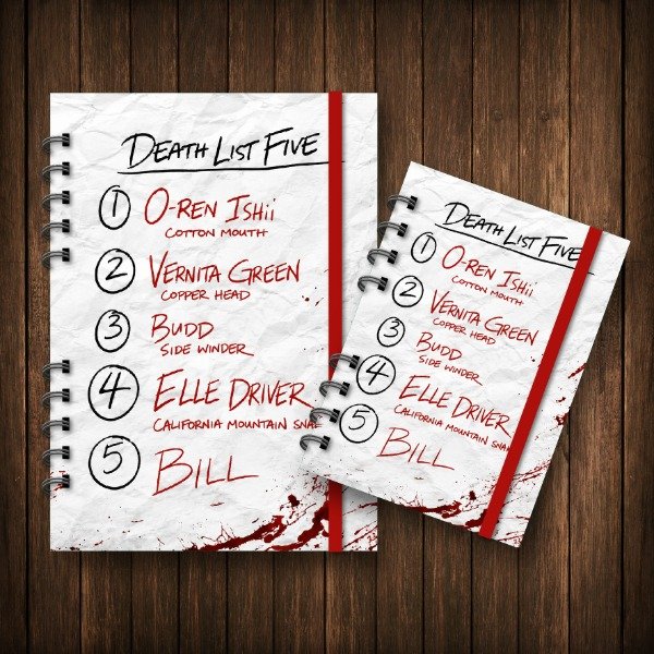Producto - Cuaderno KILL BILL 002