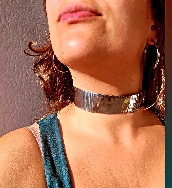Producto - Choker  Juana ola acero - 0
