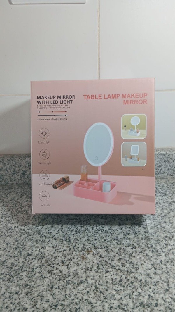 Producto - Espejo porta maquillaje