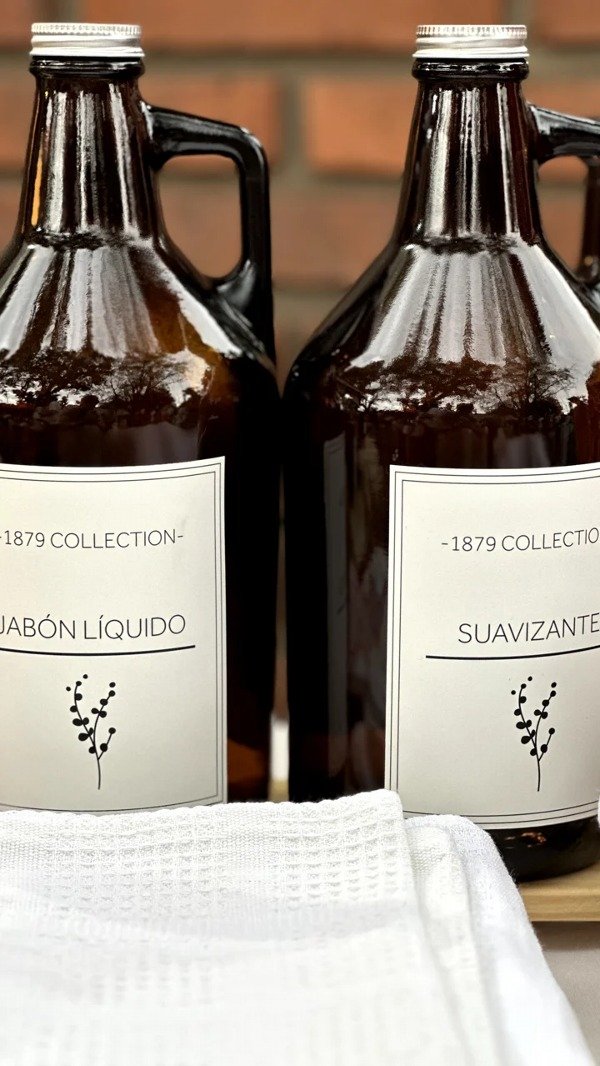 Producto - Set de 2 Growler 1900 ML vidrio colleccion