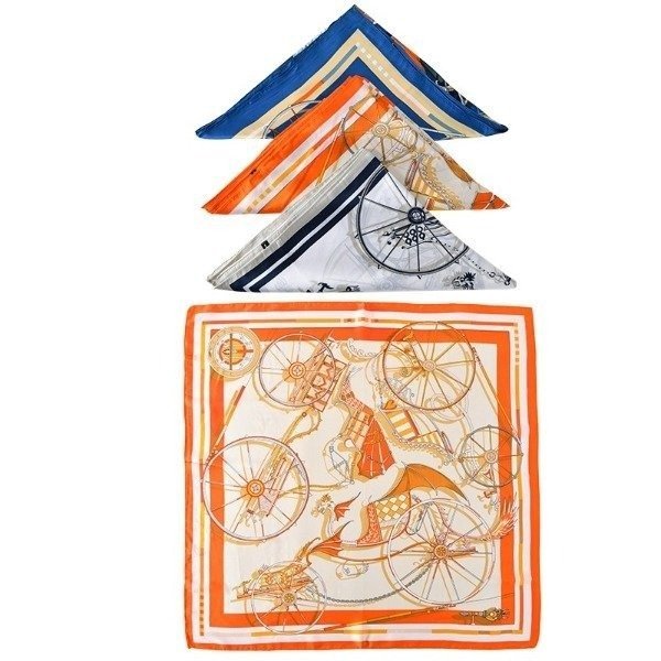 Producto - PAÑUELO DE SEDA LA CHAPELLE 70X70 CM 6508