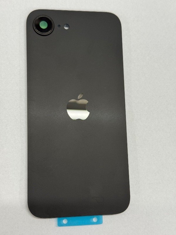 Producto - TAPA IPHONE 16E NEGRO ANCLAJES+VIDRIO CAMARA