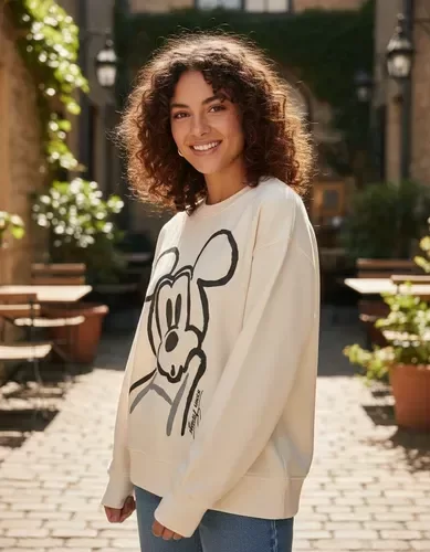 Producto - Buzo Mickey Crema Importado