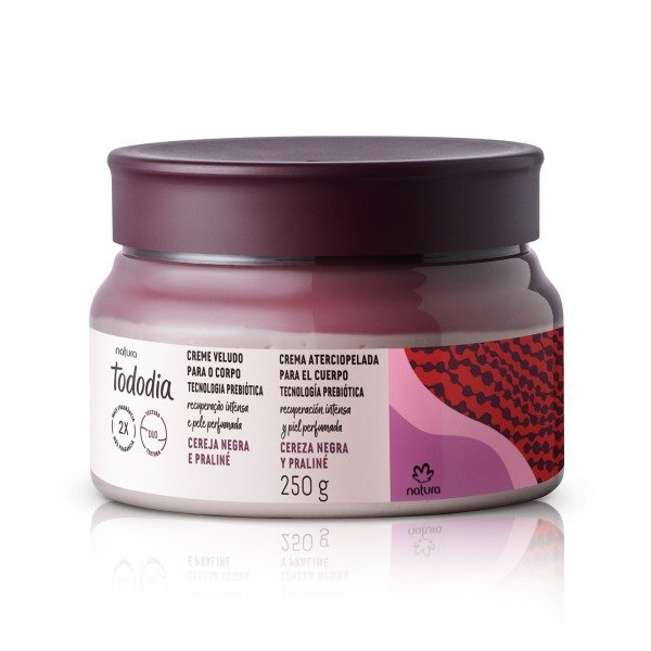 Producto - Cereza Negra y Praliné - Crema Aterciopelada Corporal 200ml