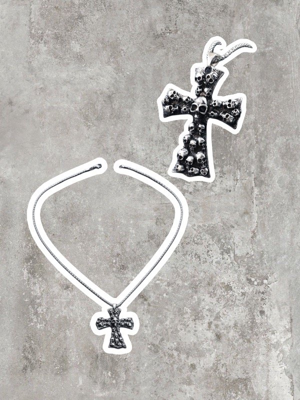 Producto - cruz con calaveras
