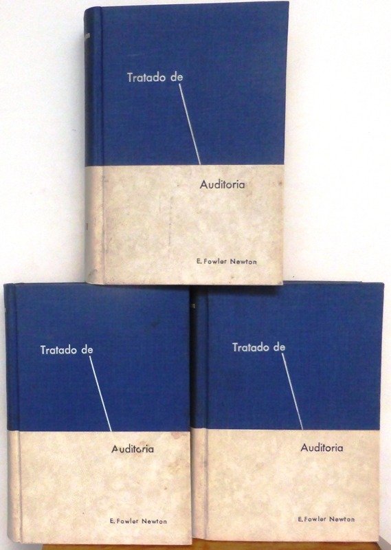 Producto - TRATADO DE AUDITORIA - TOMOS 1 - 2 y 3 - ENRIQUE FOWLER NEWTON  ED CONT MOD 1977