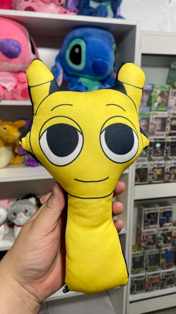 Producto - Peluche Sublimado Sprunki Simon (amarillo)