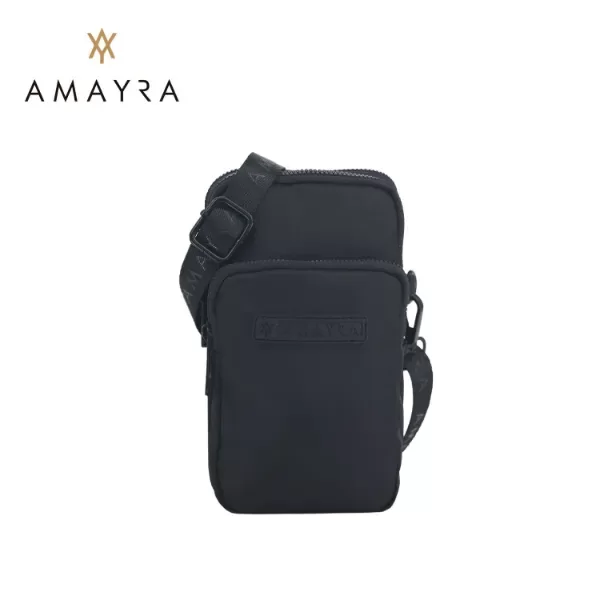 Producto - BANDOLERA PORTACELULAR AMAYRA NEGRO COD: 67.B944.1