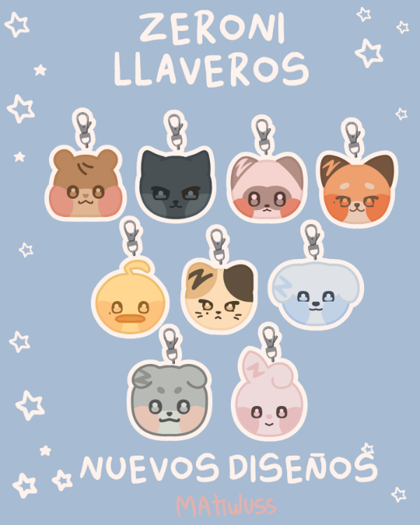 Producto - zeroni llavero NUEVO