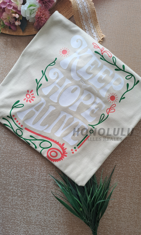 Producto - Remera estampada Talle 10 (Beige) - 1