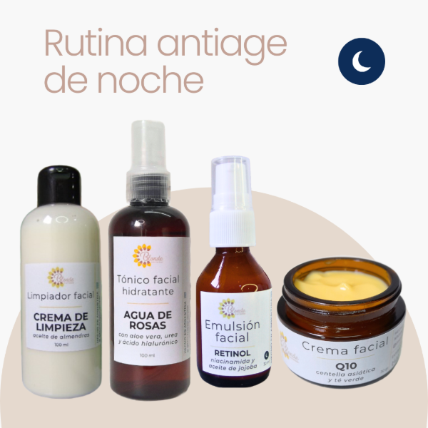 Producto - Rutina antiage con Retinol y Q10