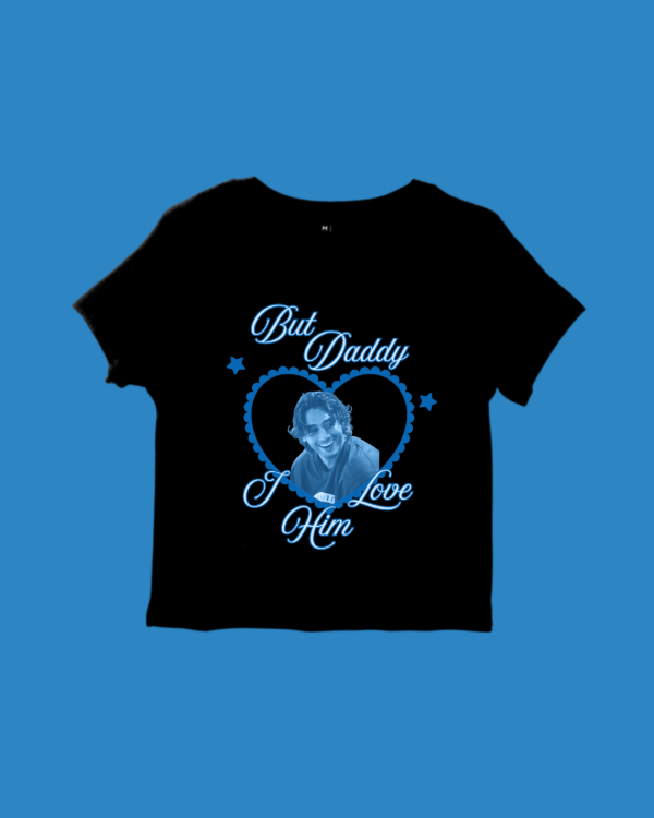 Baby Tee I Love Logan - Off Campus — imagen 2