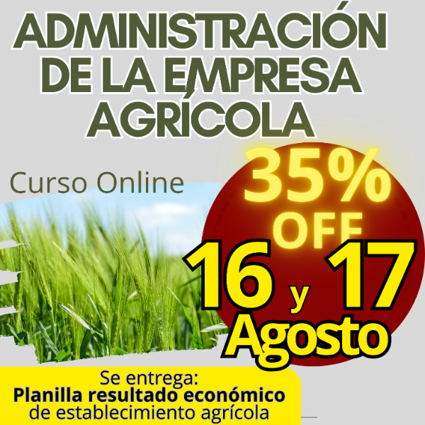 Producto - Curso Online Administración de la empresa agrícola