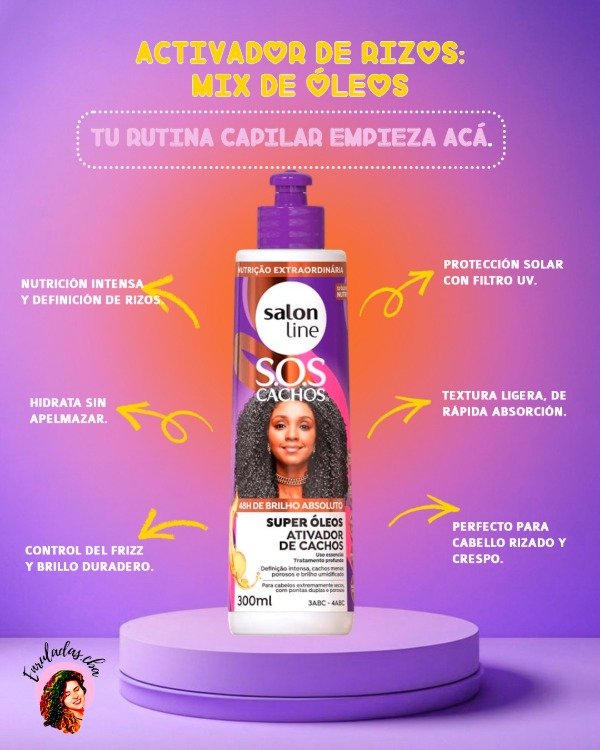 Producto - activador de cachos super oleos