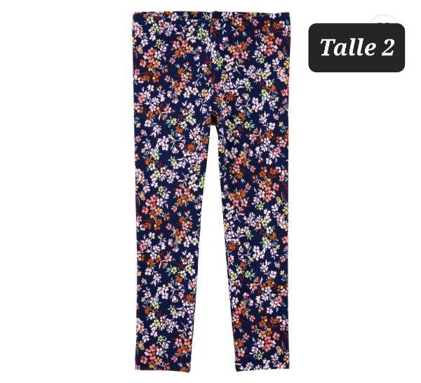 Producto - Calza carters talle 2 flores