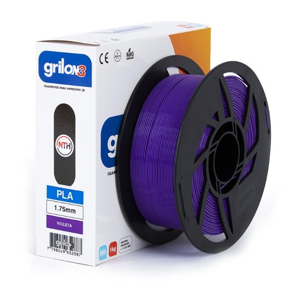Producto - PLA Violeta 1.75 mm 1kg - Grilon3