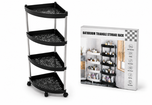 Producto - CARRITO ESQUINERO DE CAÑO Y PLASTICO BLANCO/NEGRO SURTIDO - 3