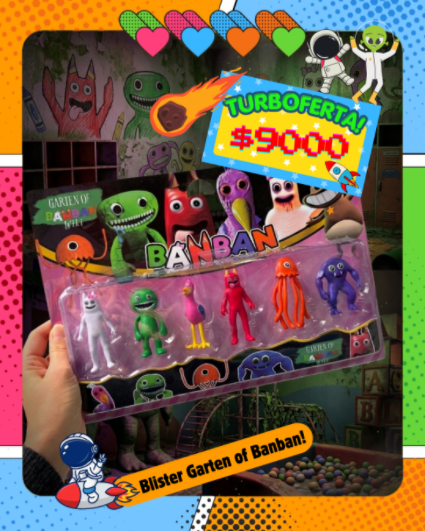 Producto - Garten of Banban blister x6