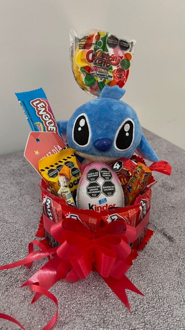 Producto - ARREGLO CHOCOLATES DIA DEL NIÑO - STITCH
