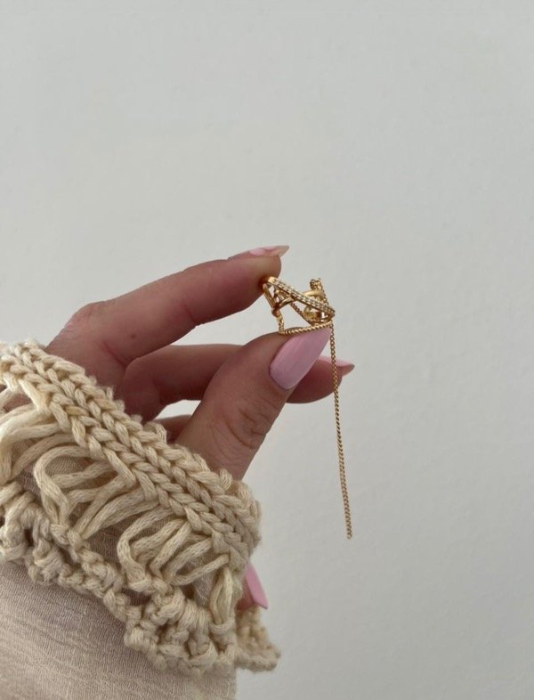 Producto - Ear cuff con cadenita