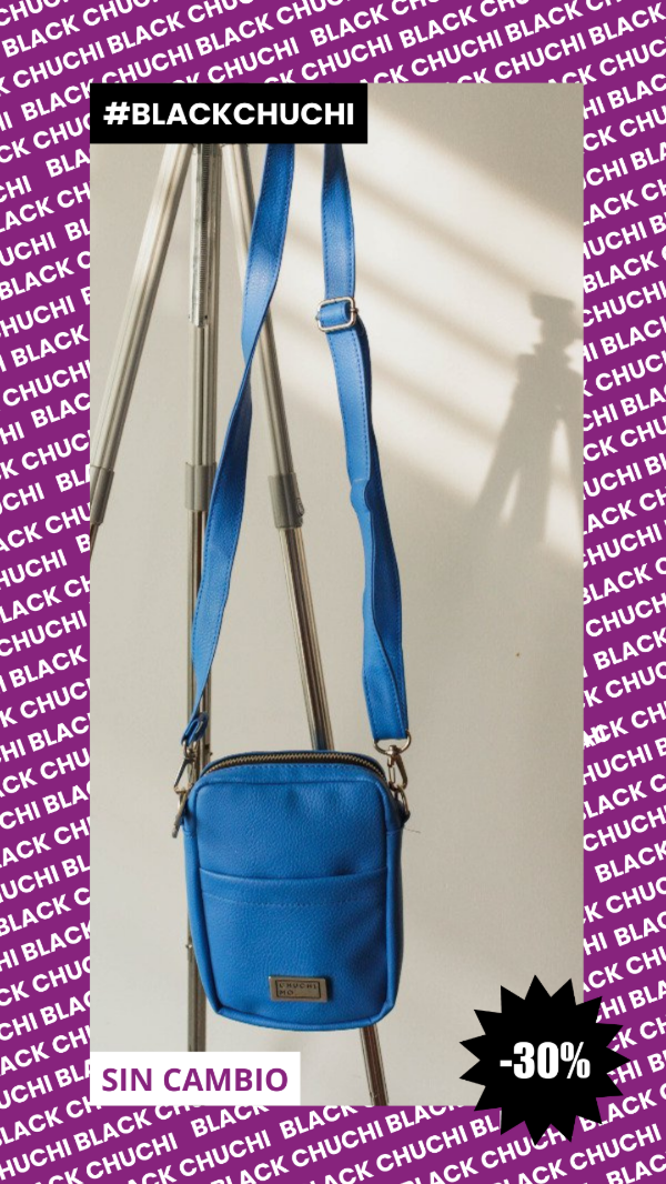 Producto - MINIBAG BILLY - AZUL (SIN CAMBIO)