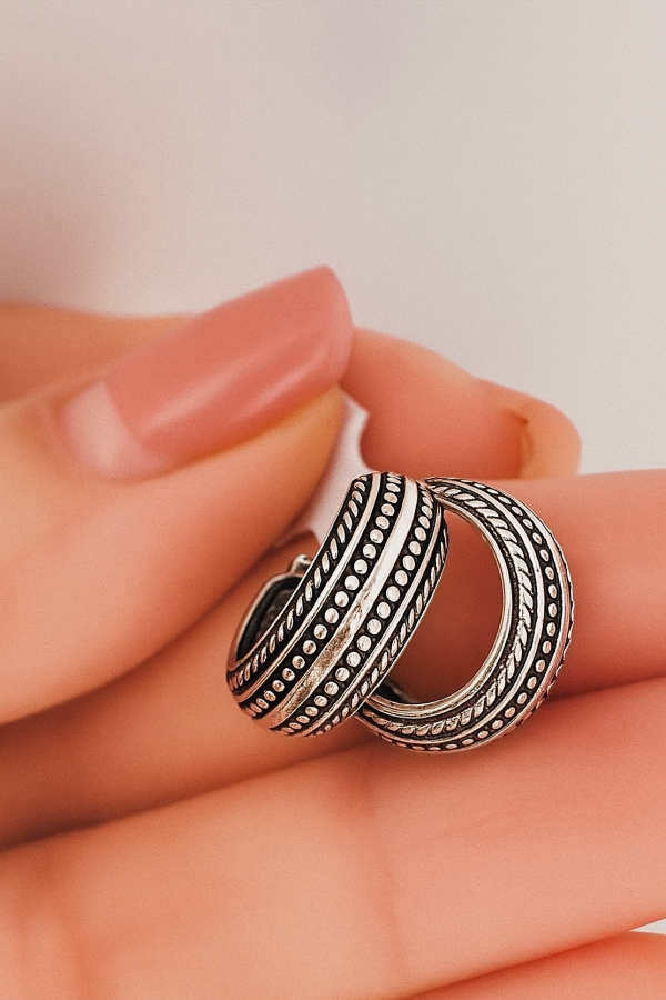 Producto - Argollas vera Bali de 14mm