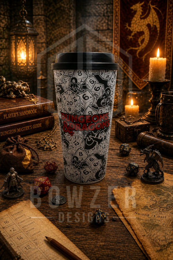 Producto - Vaso Dungeons y Dragons