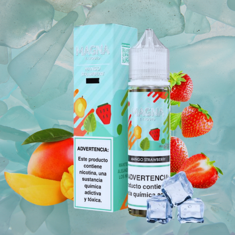 Producto - (FREEBASE) MAGNA - 60ML 00MG - MANGO STRAWBERRY MINT