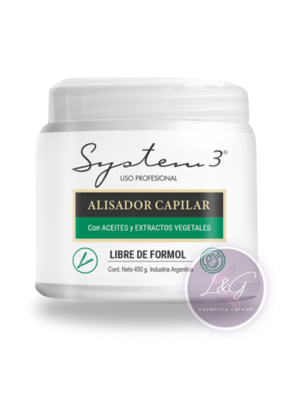 Producto - ALISADO SIN FORMOL - x450g - SYSTEM 3