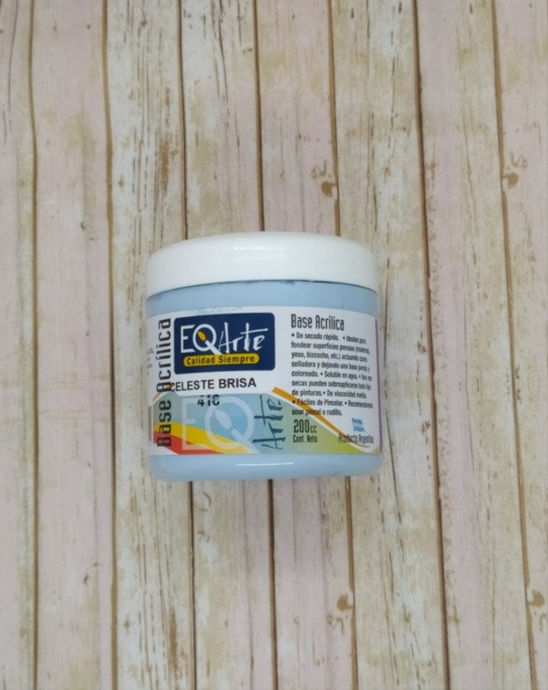 Producto - Base acrílica celeste brisa