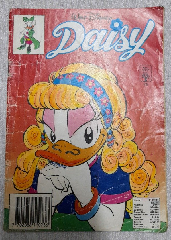 Producto - Revista Daisy #73 - Editorial Abril Cinco Disney - Año 1992