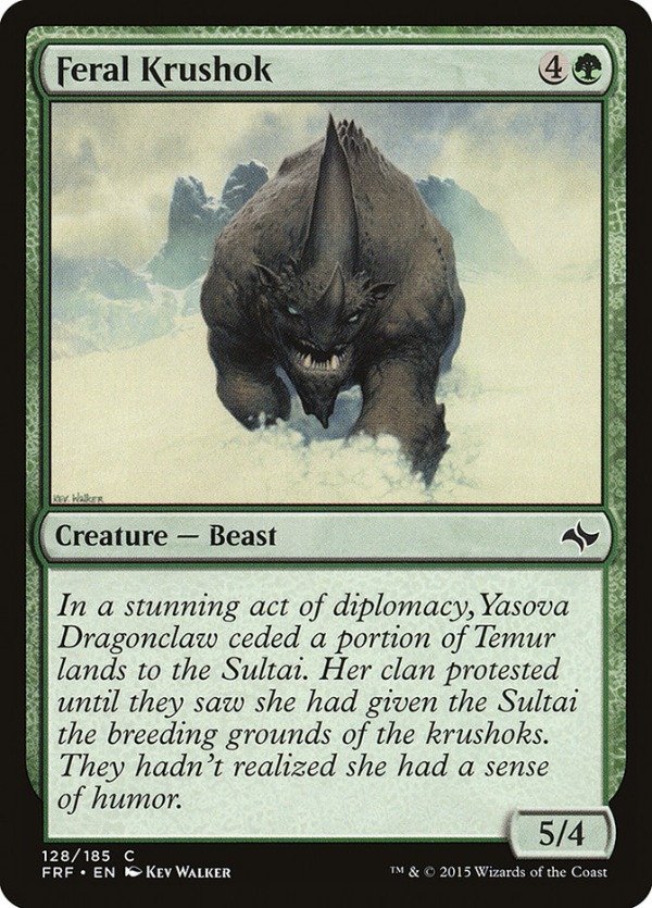 Producto - Feral Krushok  Fate Reforged