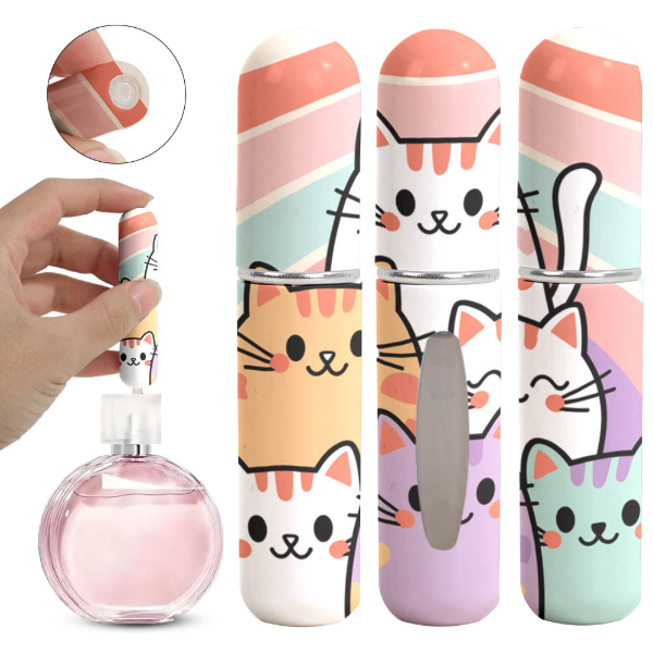 Producto - Perfumero Recargable Portátil Gatito