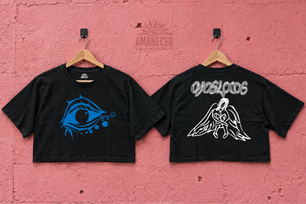 Producto - Crop top - Baby Tee - Musculosa de dama Ojos Locos