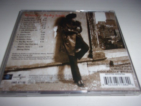 Producto - CD EMILIA BIG BIG WORLD ARG  SYNTH POP R and B L52 - 1