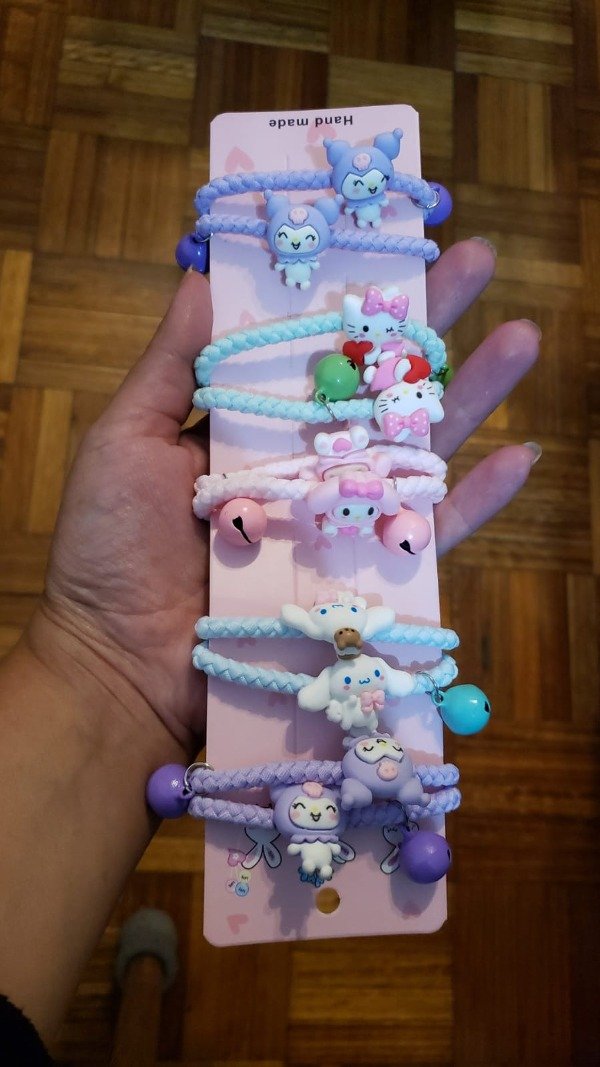Producto - Colita c/Cascabel SANRIO (x2 U.)