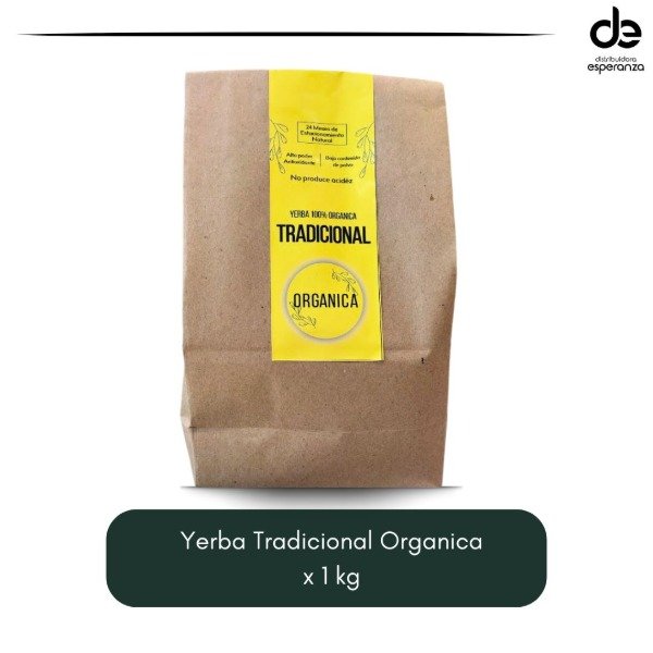 Producto - Yerba Tradicional x 1 kg Organica