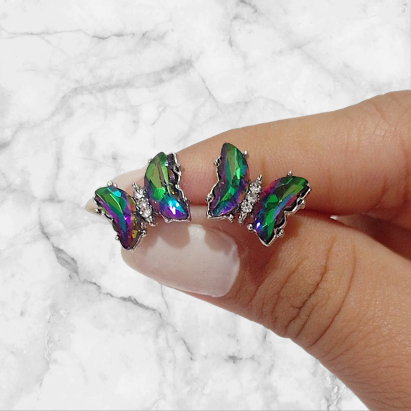 Producto - Aros pasantes mariposa AQ 30117