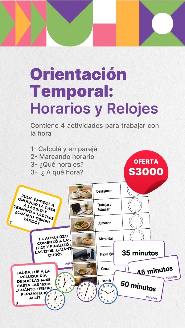 Producto - Orientación temporal