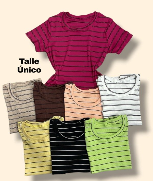 Producto - Remera a Rayas
