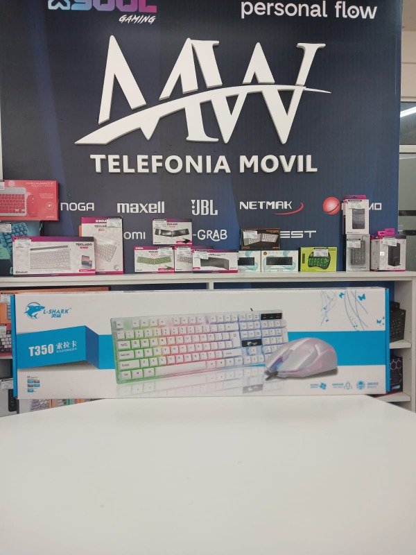 Producto - Kit Gamer Teclado + Mouse de 6 Comandos con Cable Aitech EC100996